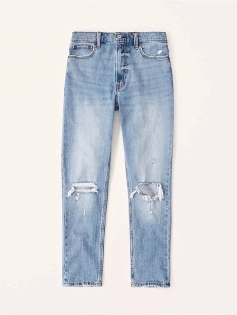 Abercrombie & Fitch The Skinny High Rise Curve Love Jeans Waist 26 Blue